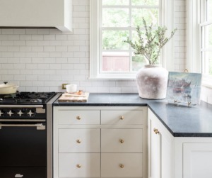 Soapstone used in kitchen